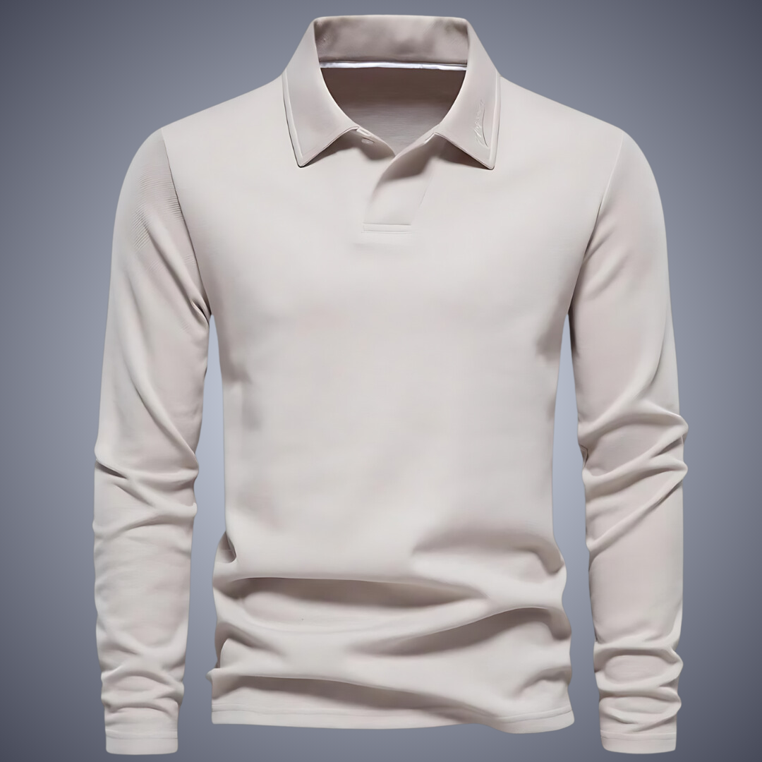 Noah - Casual Polo met lange mouwen