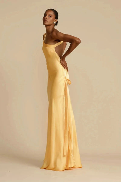 Celeste maxi-jurk