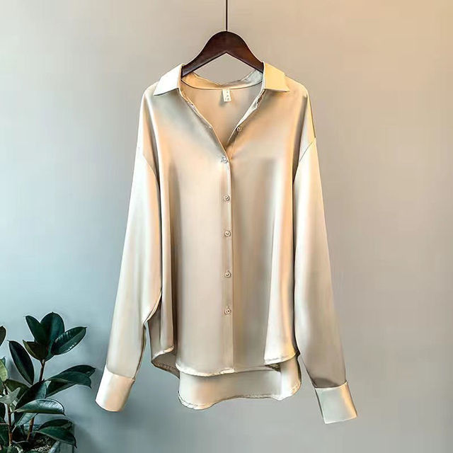 Kim | Satijnen Blouse